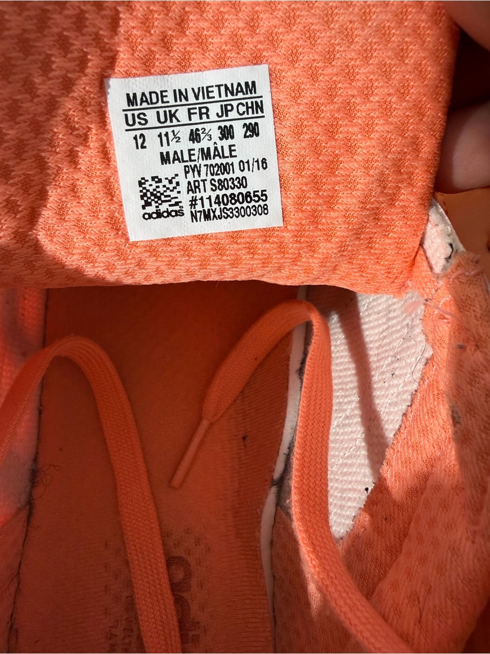 Adidas Superstar Adicolor “Sun Glow”Model Orange Reflection Sneaker Men Sz 12 - Picture 5 of 6